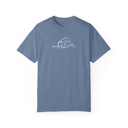 sounds of waves t-shirt