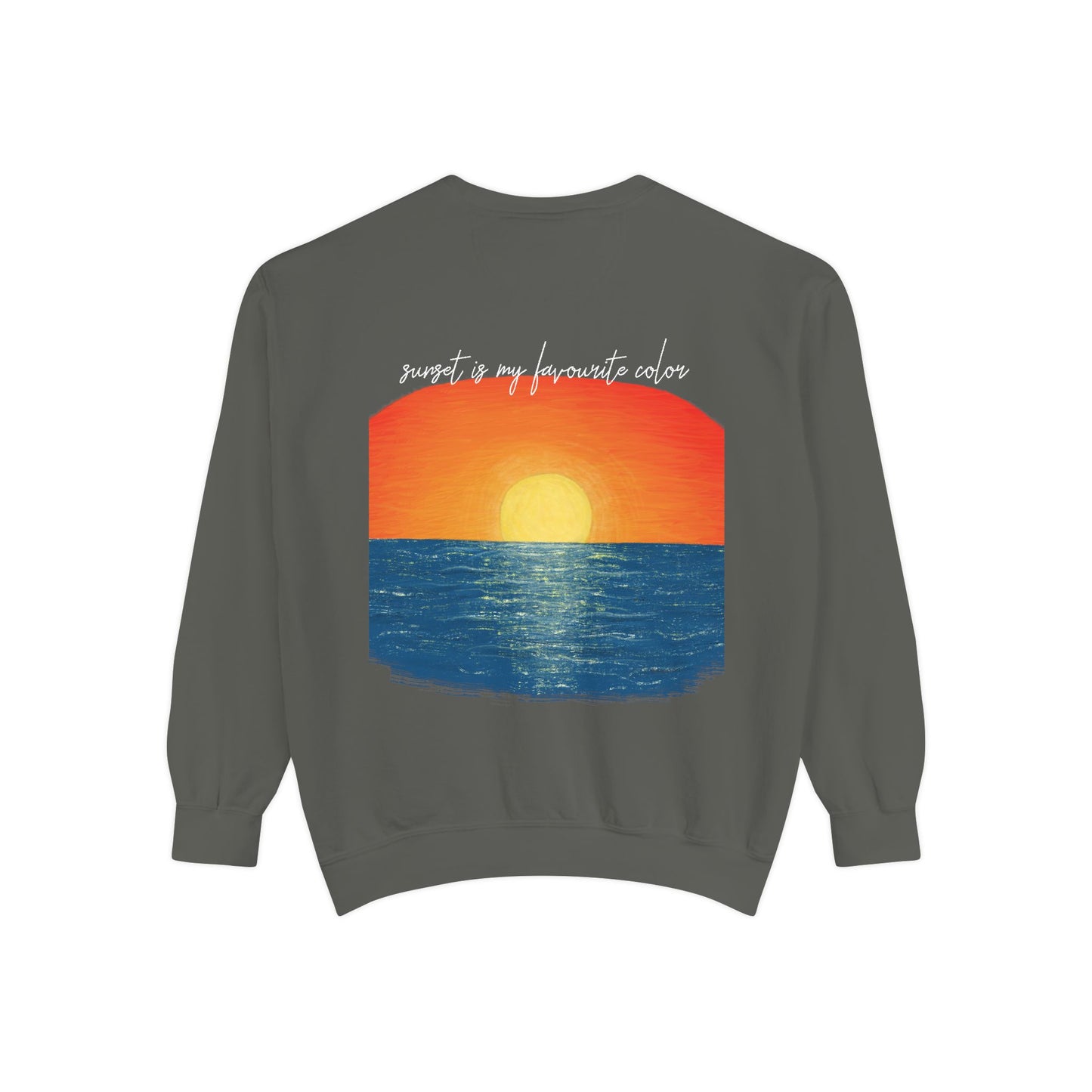 sunset sweatshirt