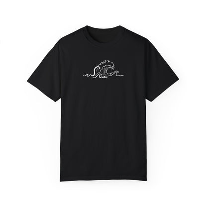 sounds of waves t-shirt