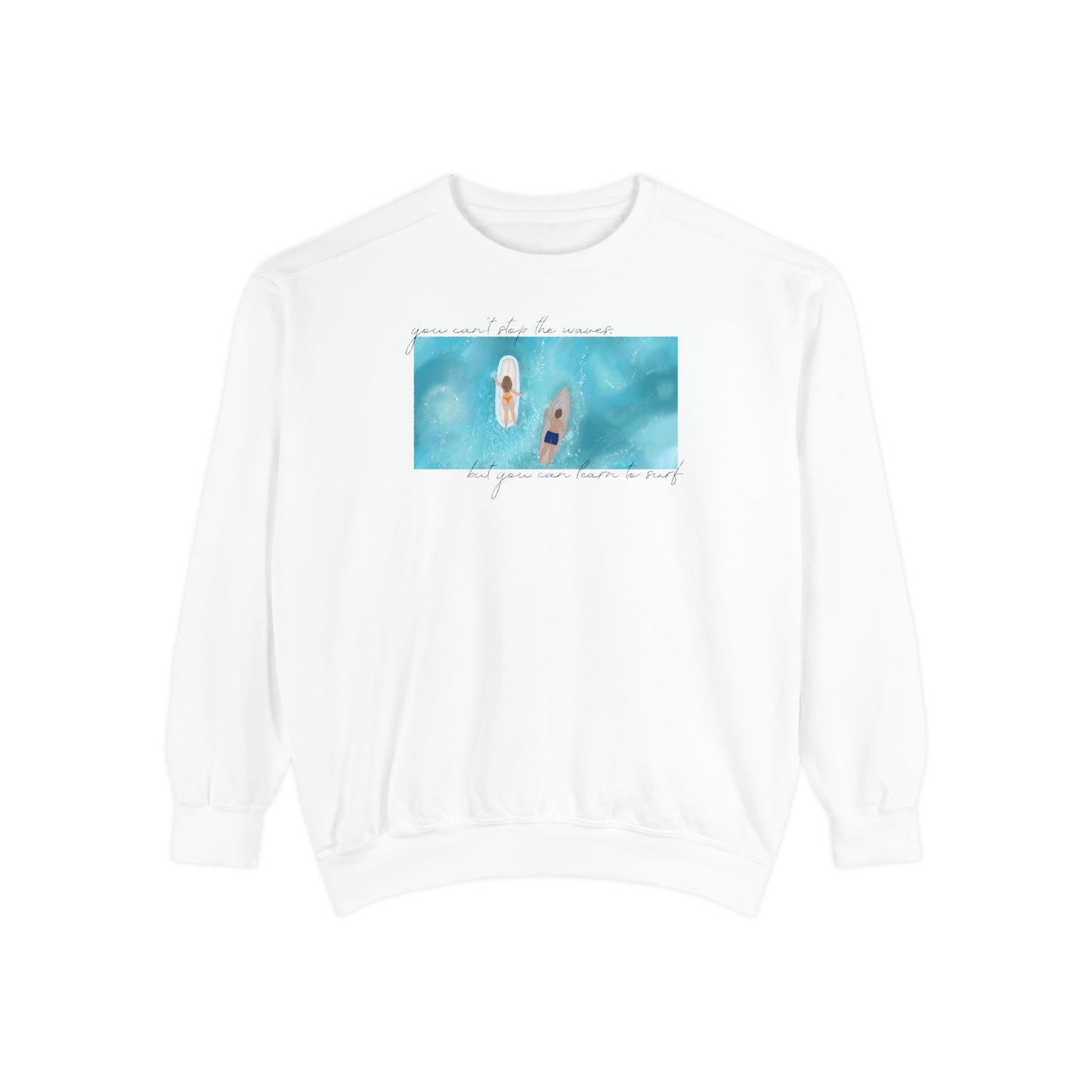 surfing sweatshirt