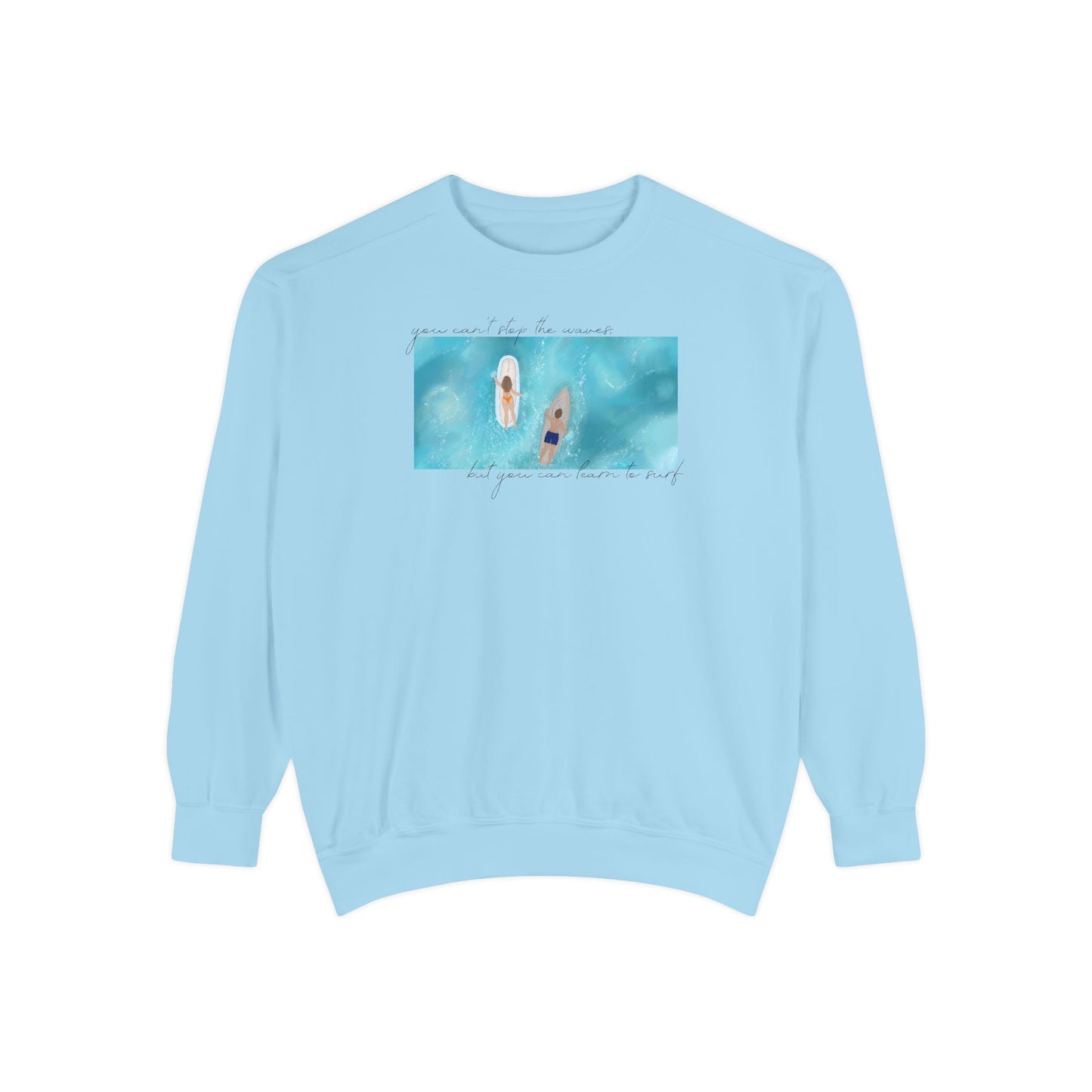 surfing sweatshirt