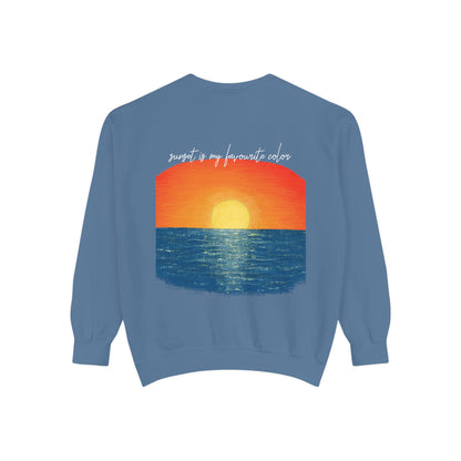 sunset sweatshirt