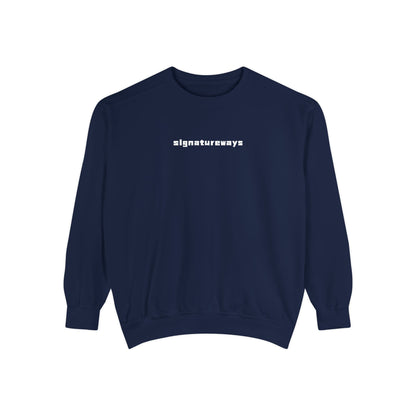 signature sweatshirt