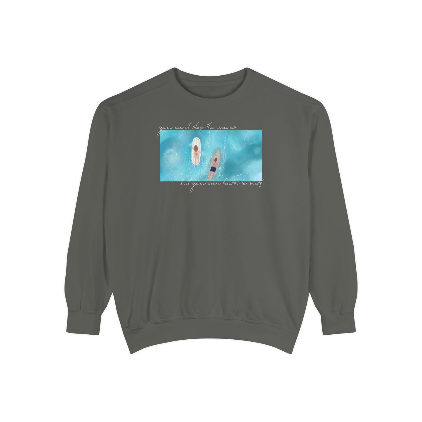 surfing sweatshirt