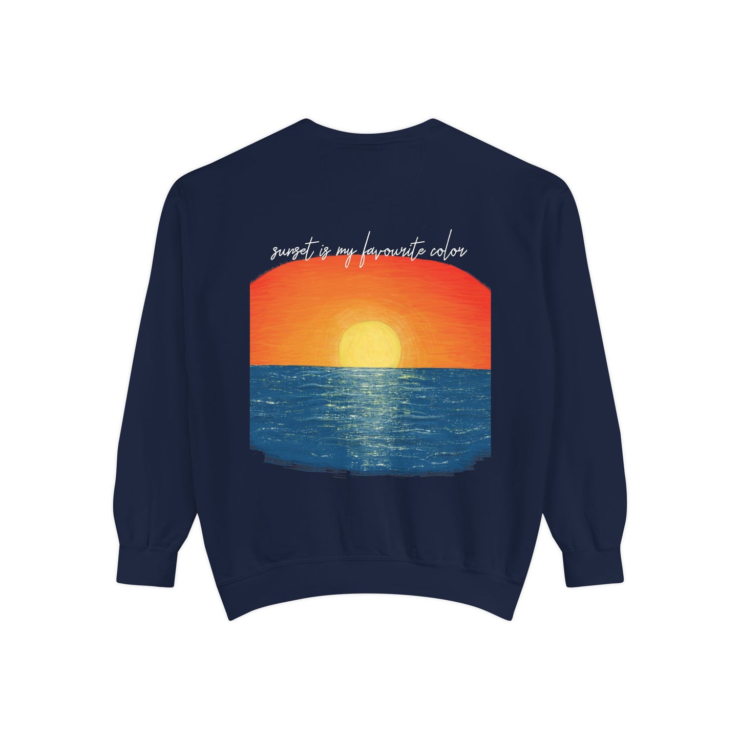 sunset sweatshirt